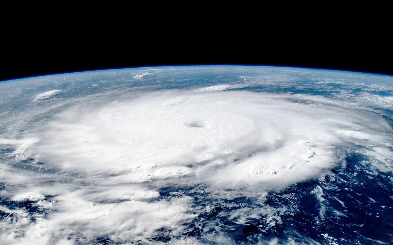 Hurricane Beryl photographed from the International Space Station